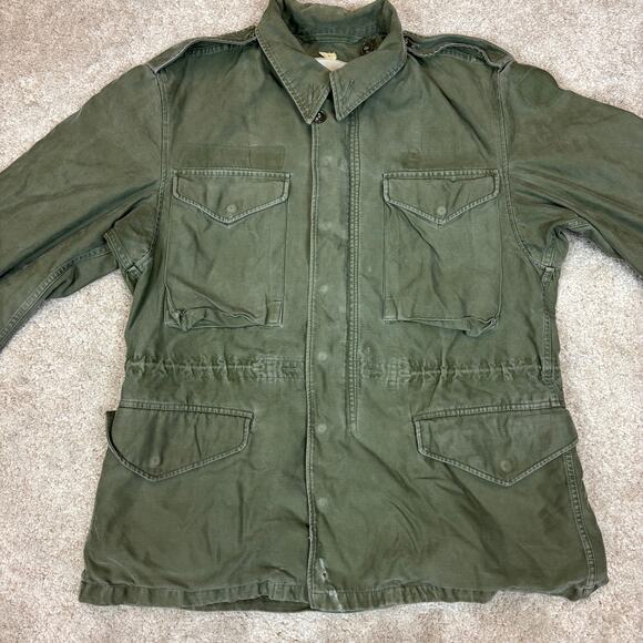 Vintage 50s M51 Korean Vietnam War Era Army Military Field Jacket Small - Picture 2 of 14